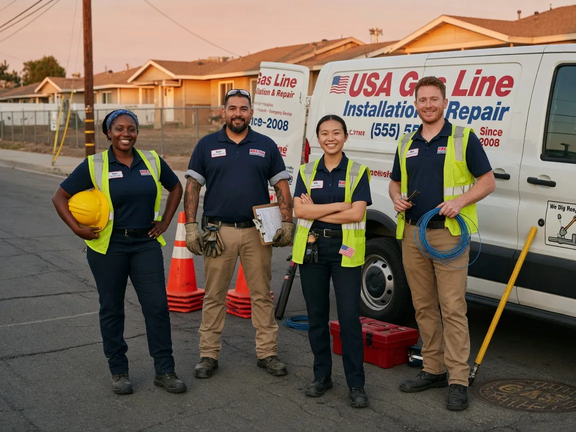 Gas Line Installation company in Sussex, VA